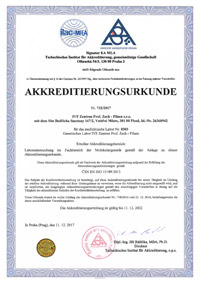 Certificate Genetics Laboratory DE